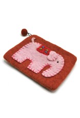 Trukado Clutches and wallets - Felt wallet "Elephant"