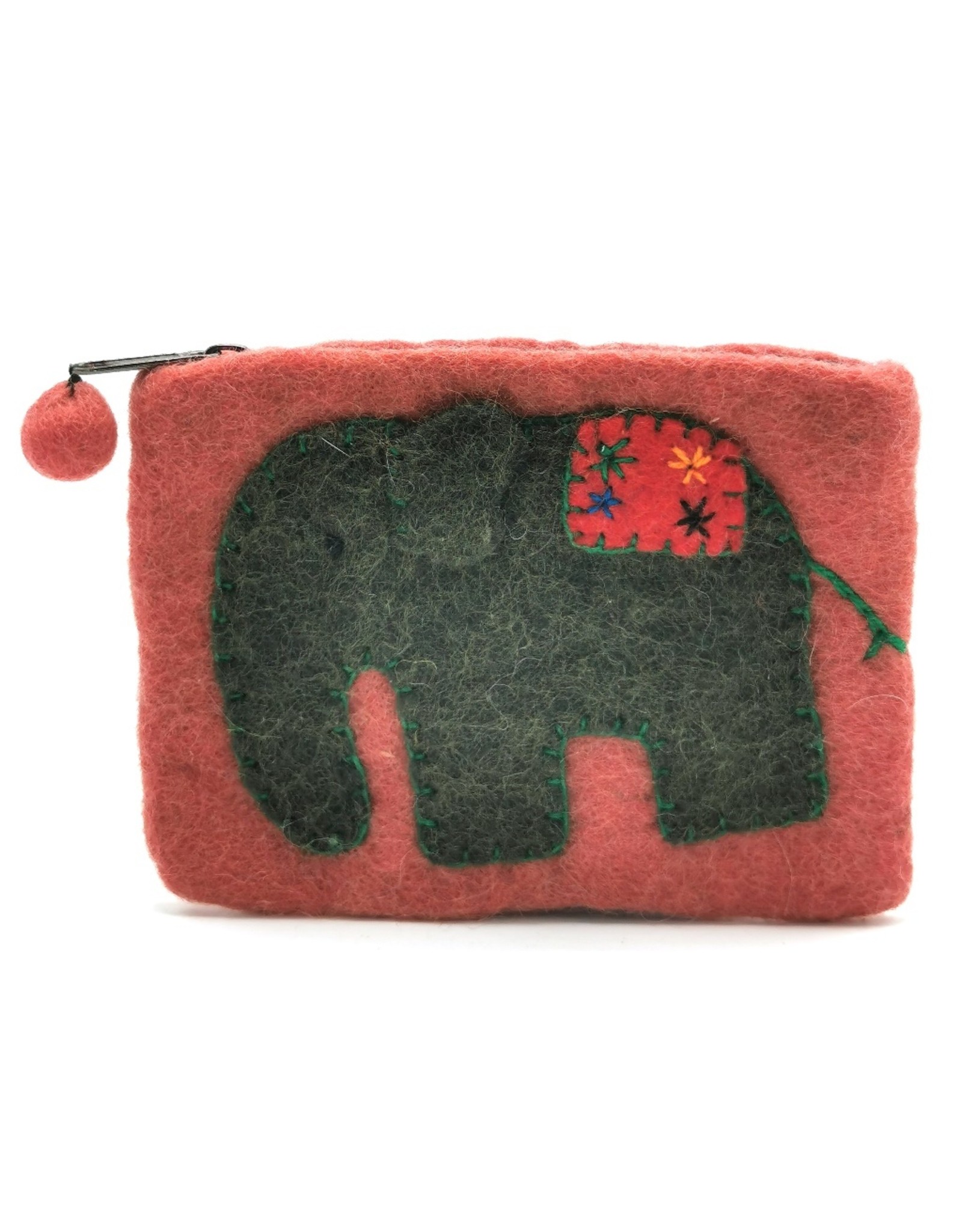 Trukado Clutches and wallets - Felt wallet "Elephant"