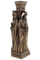 Veronese Design Giftware & Lifestyle - Three Grim Reapers Candle Stand 21cm