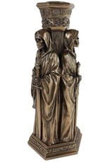 Veronese Design Giftware & Lifestyle - Three Grim Reapers Candle Stand 21cm