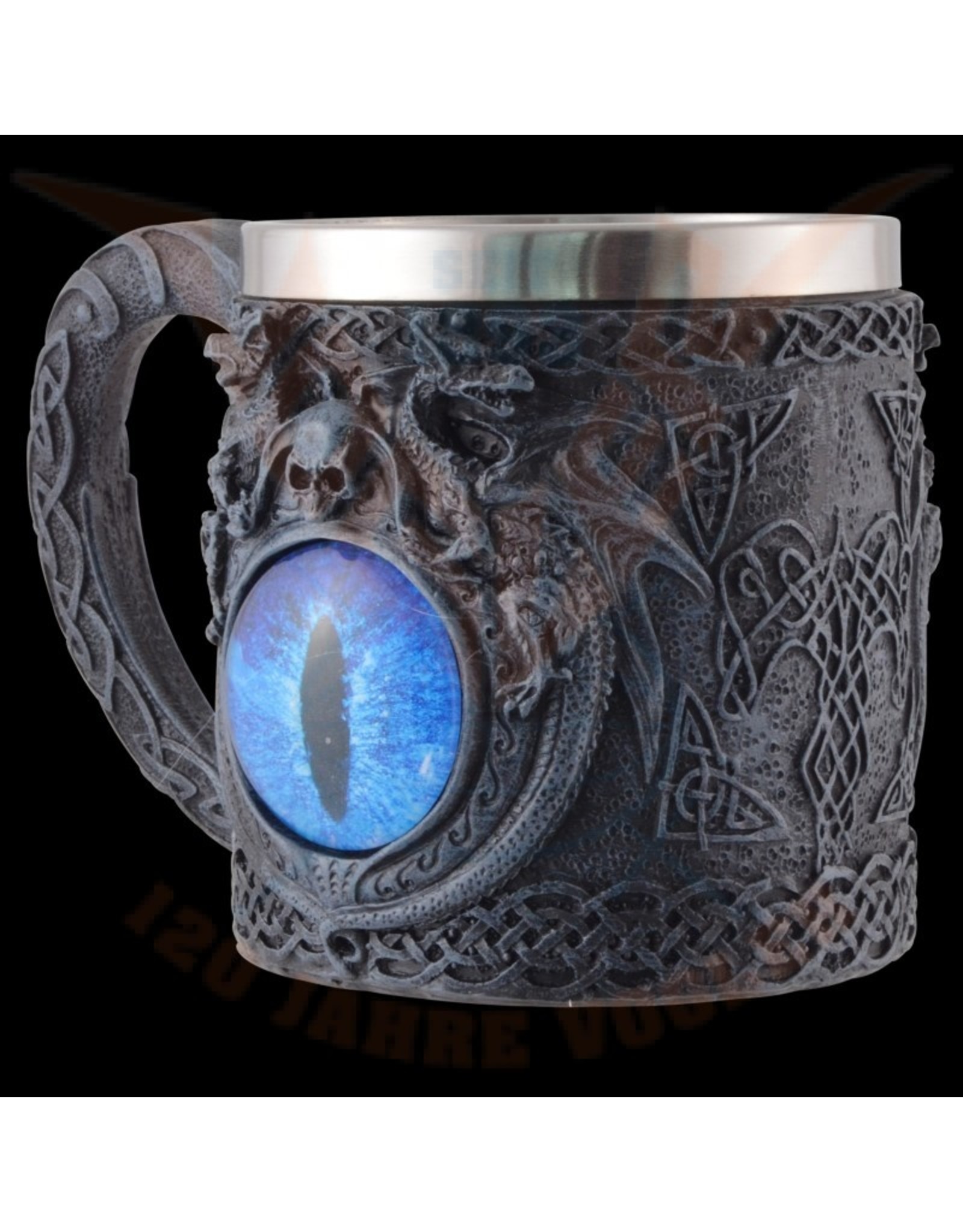 VG Tankards and goblets - Dragon Eye mug with stainless steel insert