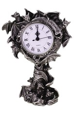 VG Reapers, skulls and dragons - Bats Gothic Clock 25cm