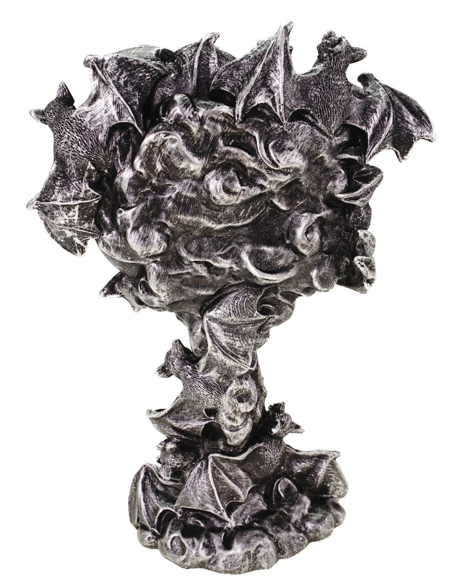 VG Reapers, skulls and dragons - Bats Gothic Clock 25cm