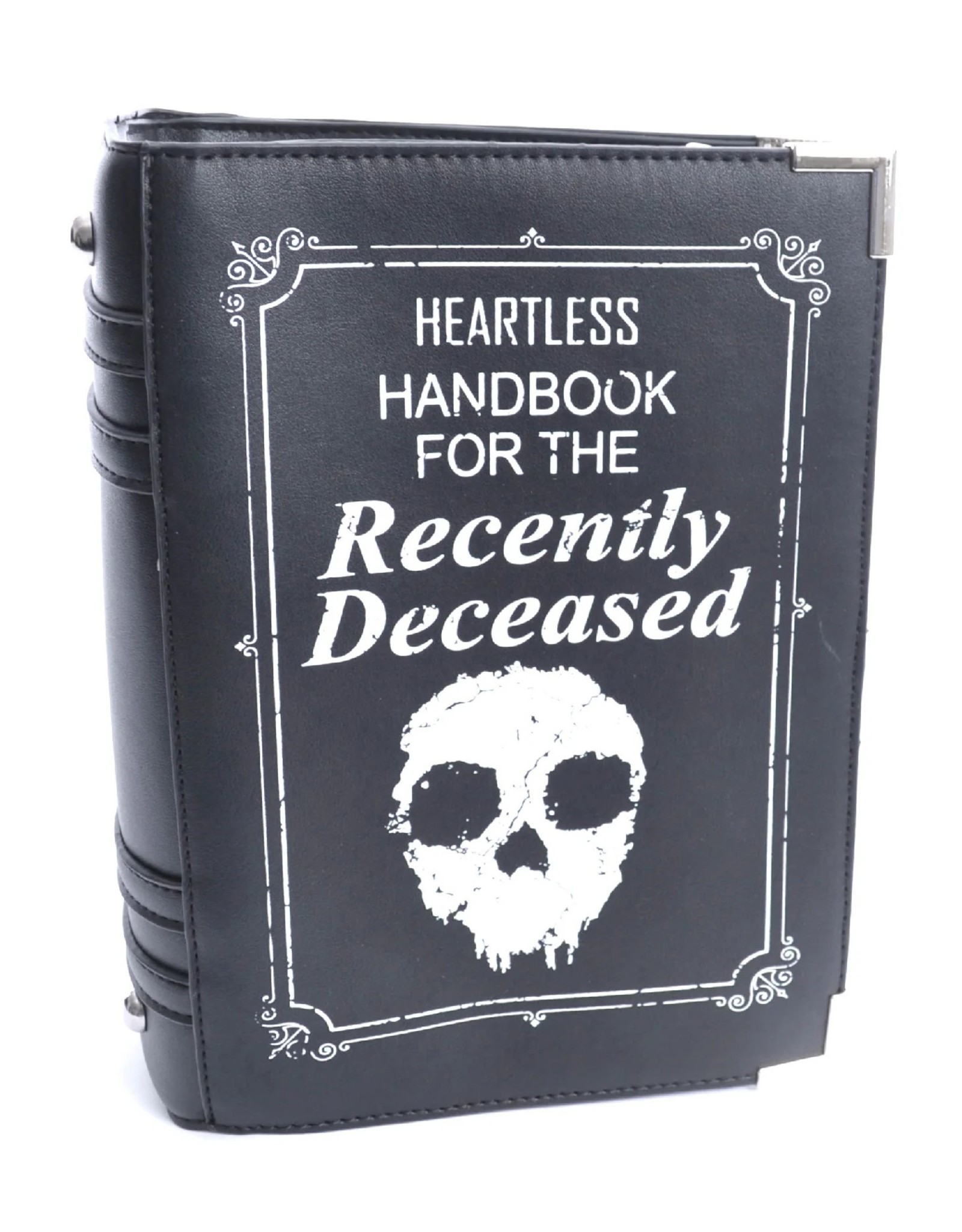 Poizen Industries Gothic tassen Steampunk tassen - Recently Deceased Boek handtas Poizen Industries