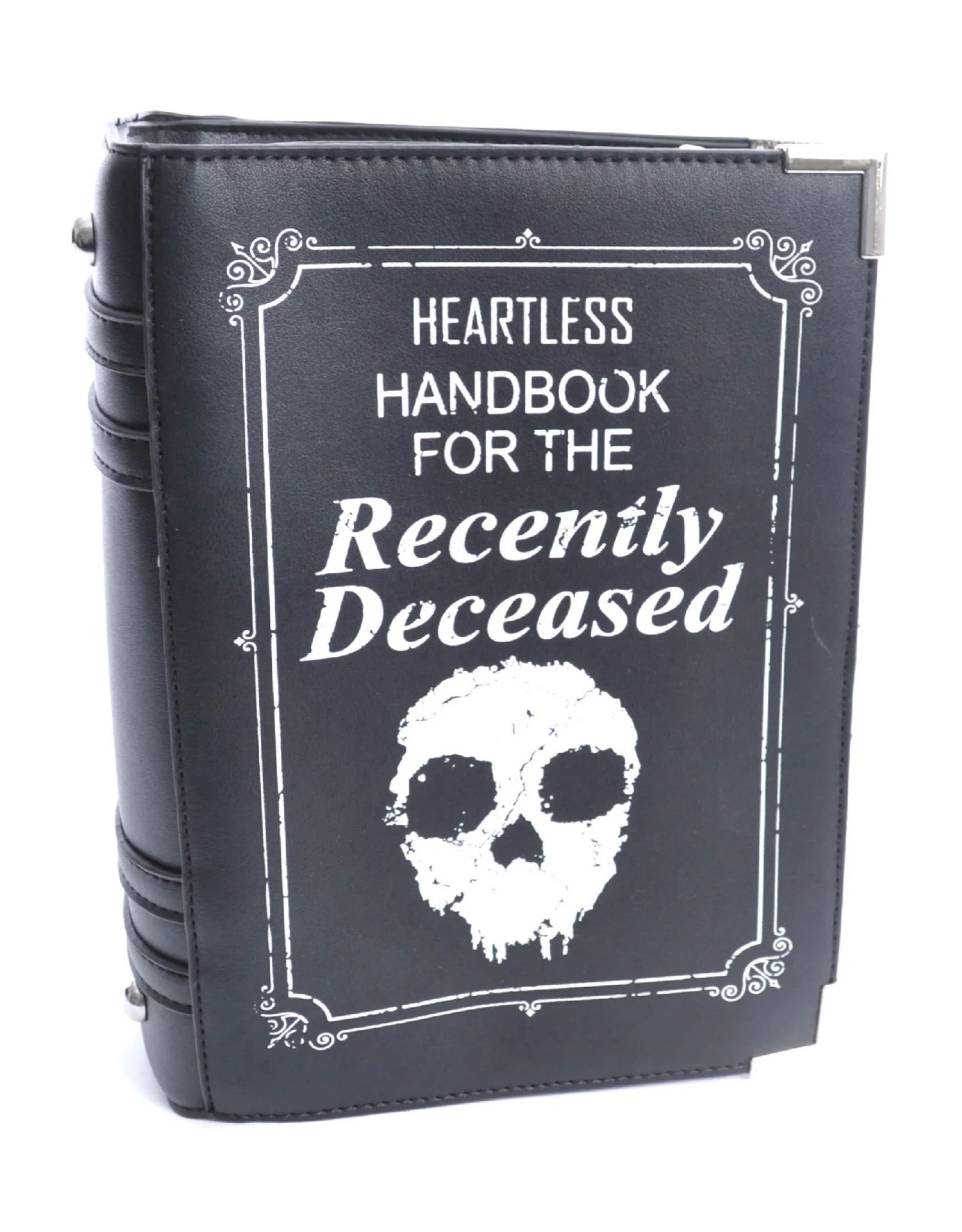 Poizen Industries Gothic tassen Steampunk tassen - Recently Deceased Boek handtas Poizen Industries