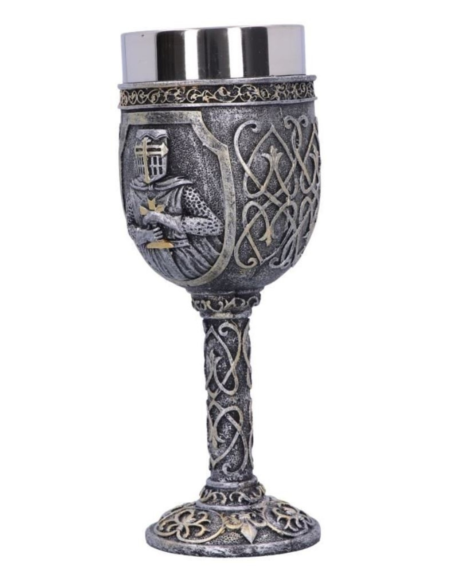 NemesisNow Drinkware - Medieval Knight Goblet 19cm