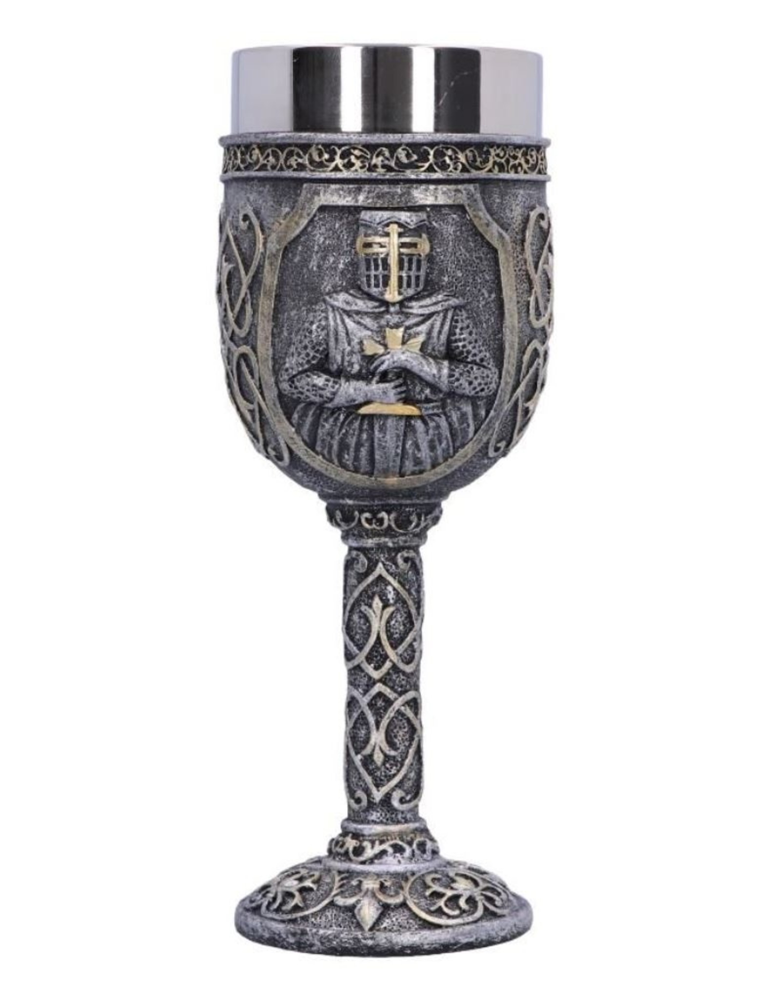 NemesisNow Drinkware - Medieval Knight Goblet 19cm