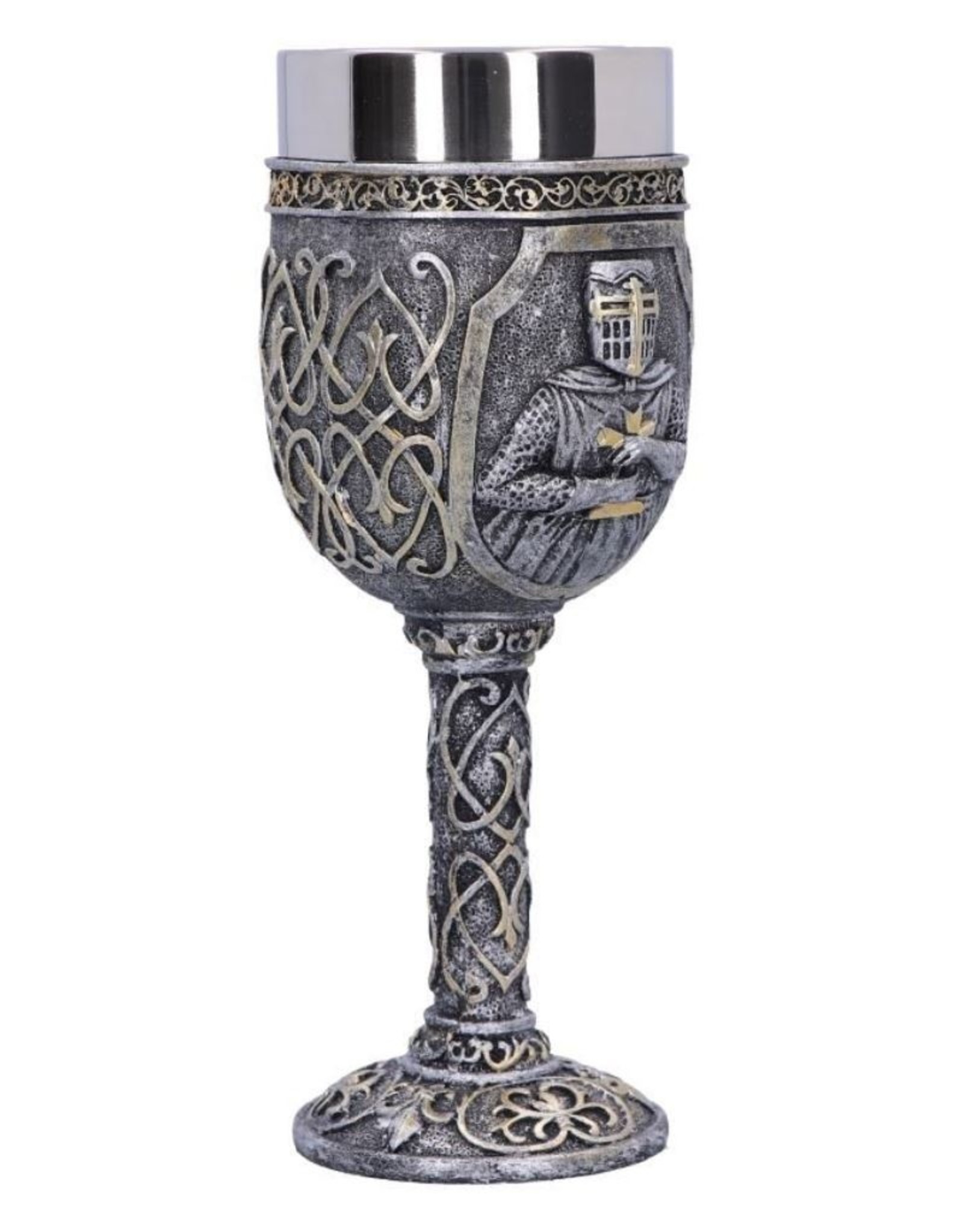 NemesisNow Drinkware - Medieval Knight Goblet 19cm