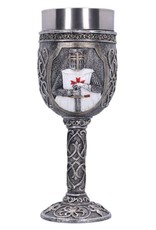 NemesisNow Drinkware - Templars Medieval Knight Goblet 19cm