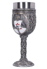 NemesisNow Drinkware - Templars Medieval Knight Goblet 19cm