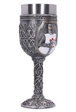 NemesisNow Drinkware - Templars Medieval Knight Goblet 19cm