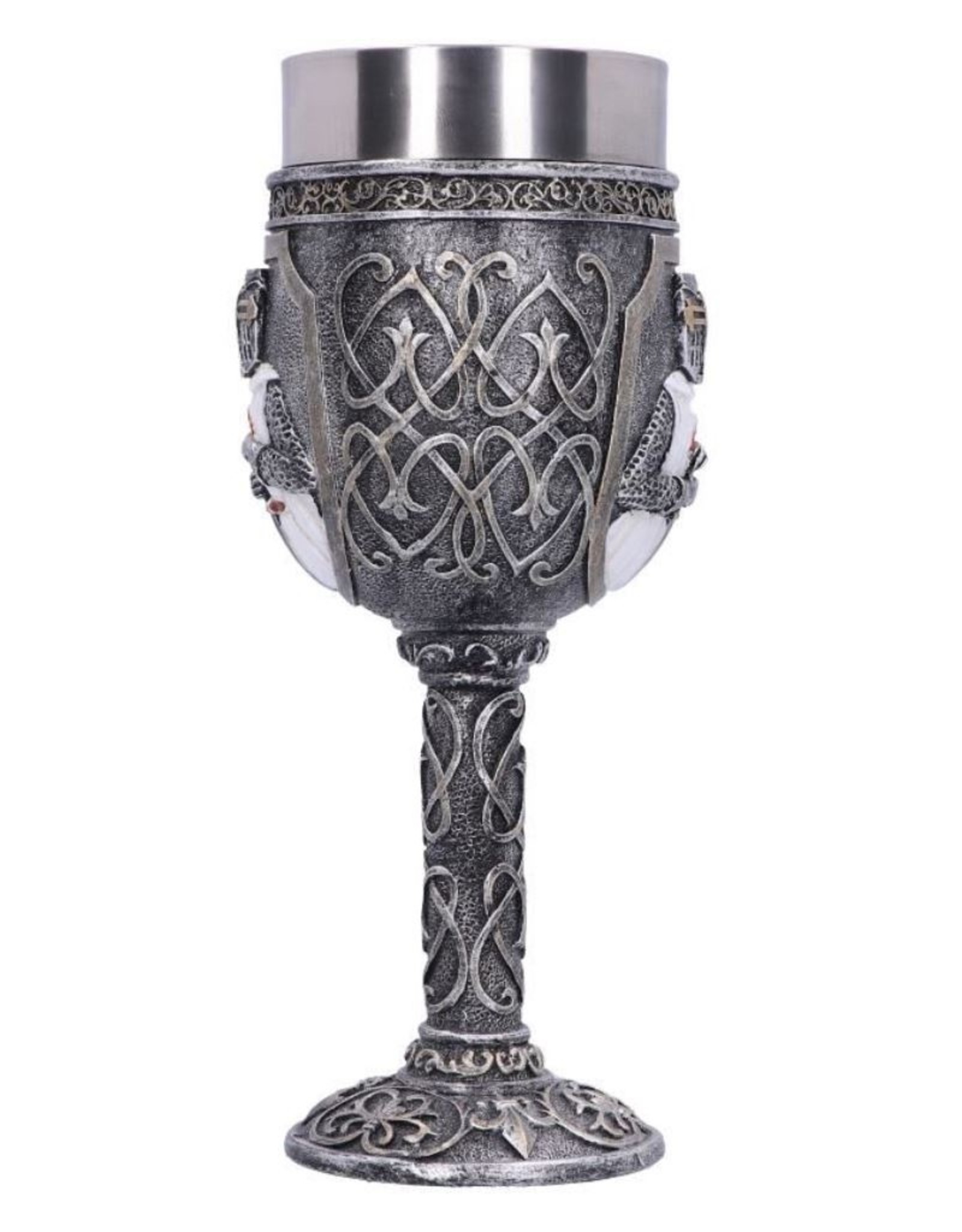 NemesisNow Drinkware - Templars Medieval Knight Goblet 19cm