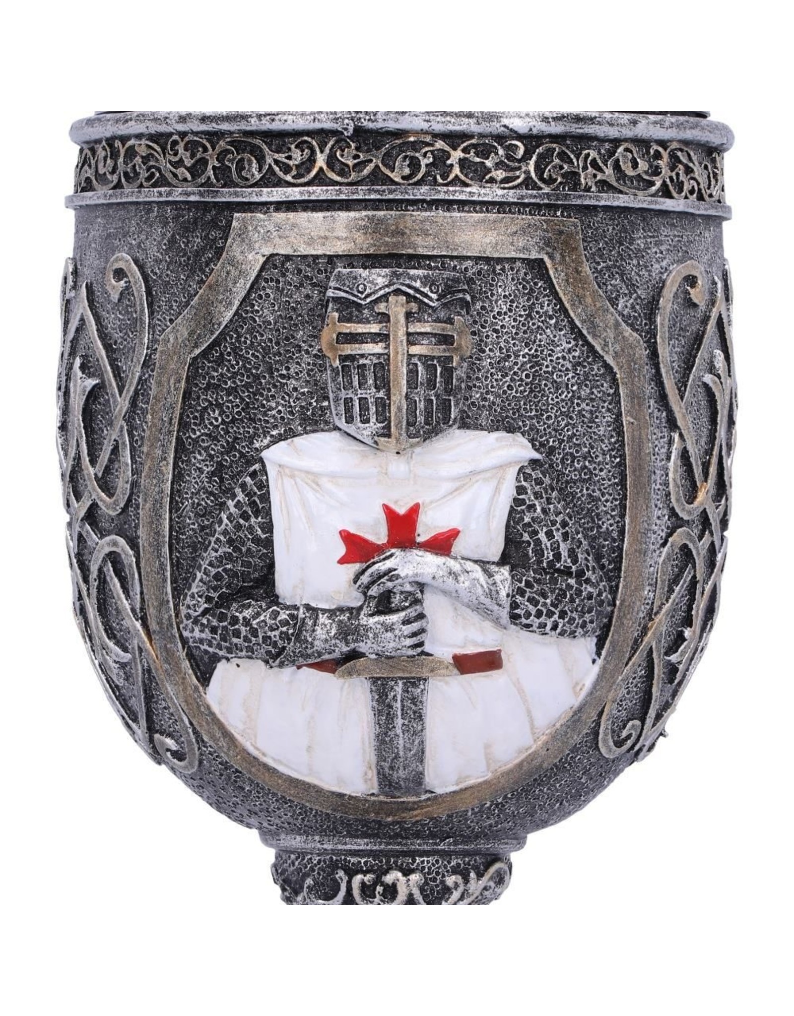 NemesisNow Drinkware - Templars Medieval Knight Goblet 19cm