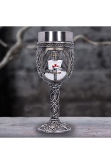 NemesisNow Drinkware - Templars Medieval Knight Goblet 19cm