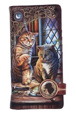 NemesisNow Gothic portemonnees - Lisa Parker Purrlock Holmes portemonnee met reliëf Katten