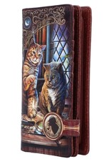 NemesisNow Gothic portemonnees - Lisa Parker Purrlock Holmes portemonnee met reliëf Katten