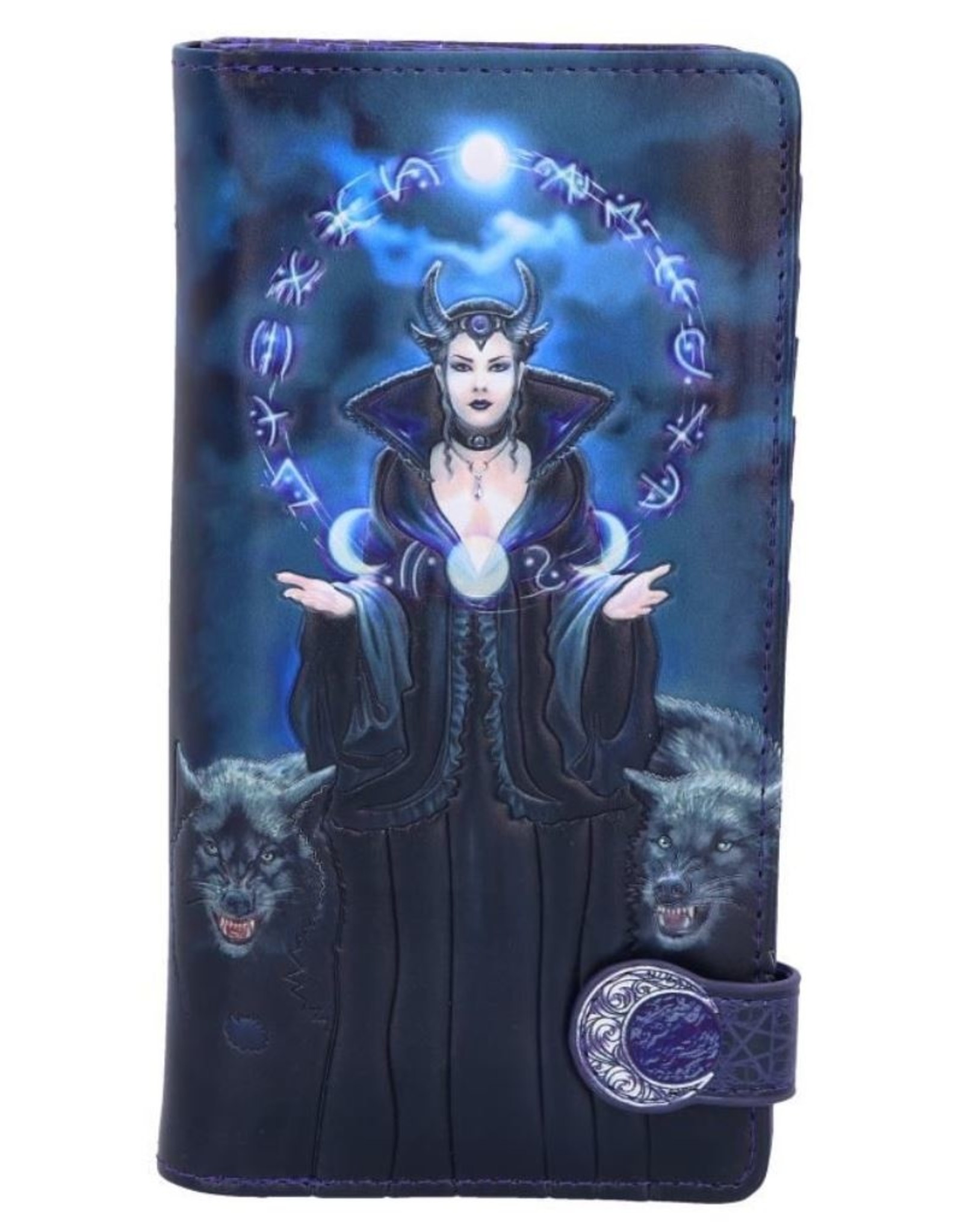 NemesisNow Gothic portemonnees - Moon Witch  Reliëf Portemonnee Anne Stokes