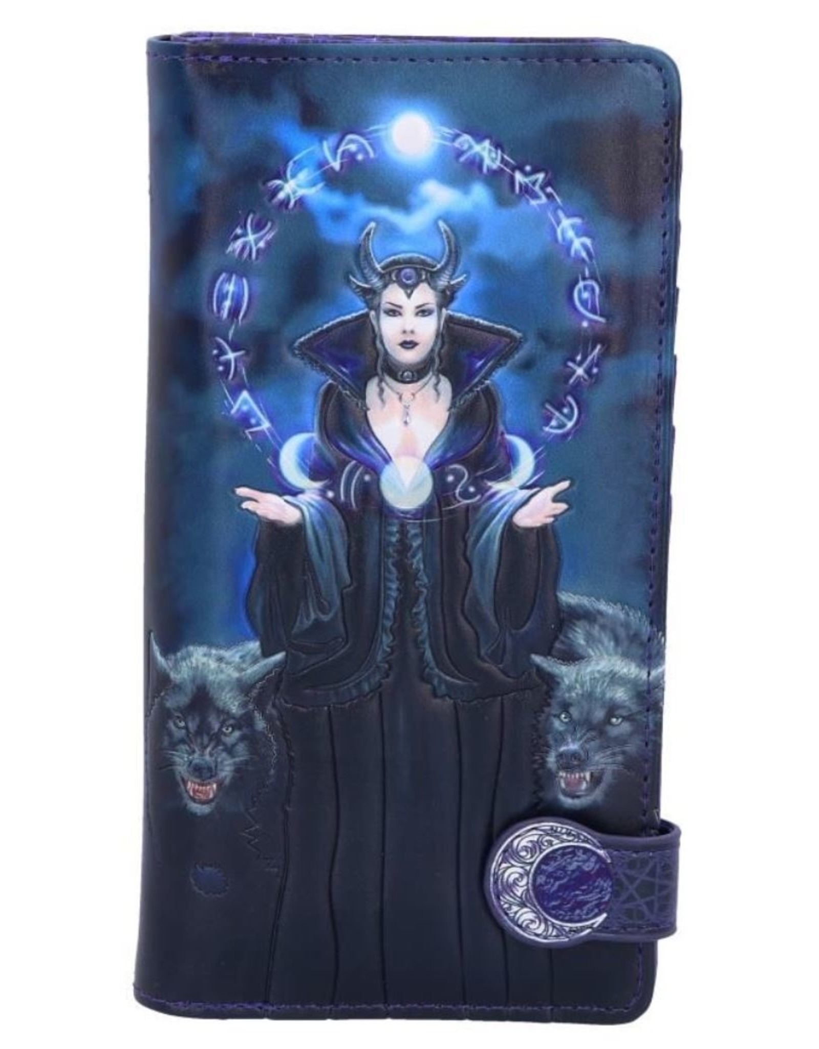 NemesisNow Gothic wallets and purses - Moon Witch Embossed Purse Anne Stokes