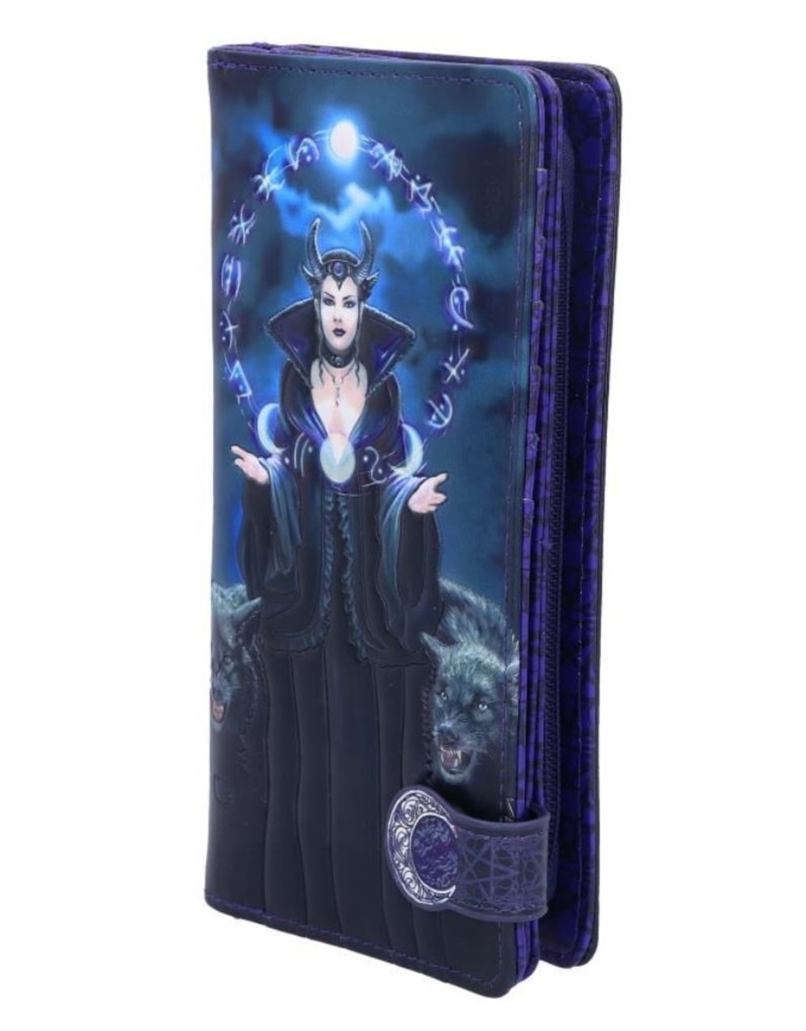 NemesisNow Gothic wallets and purses - Moon Witch Embossed Purse Anne Stokes
