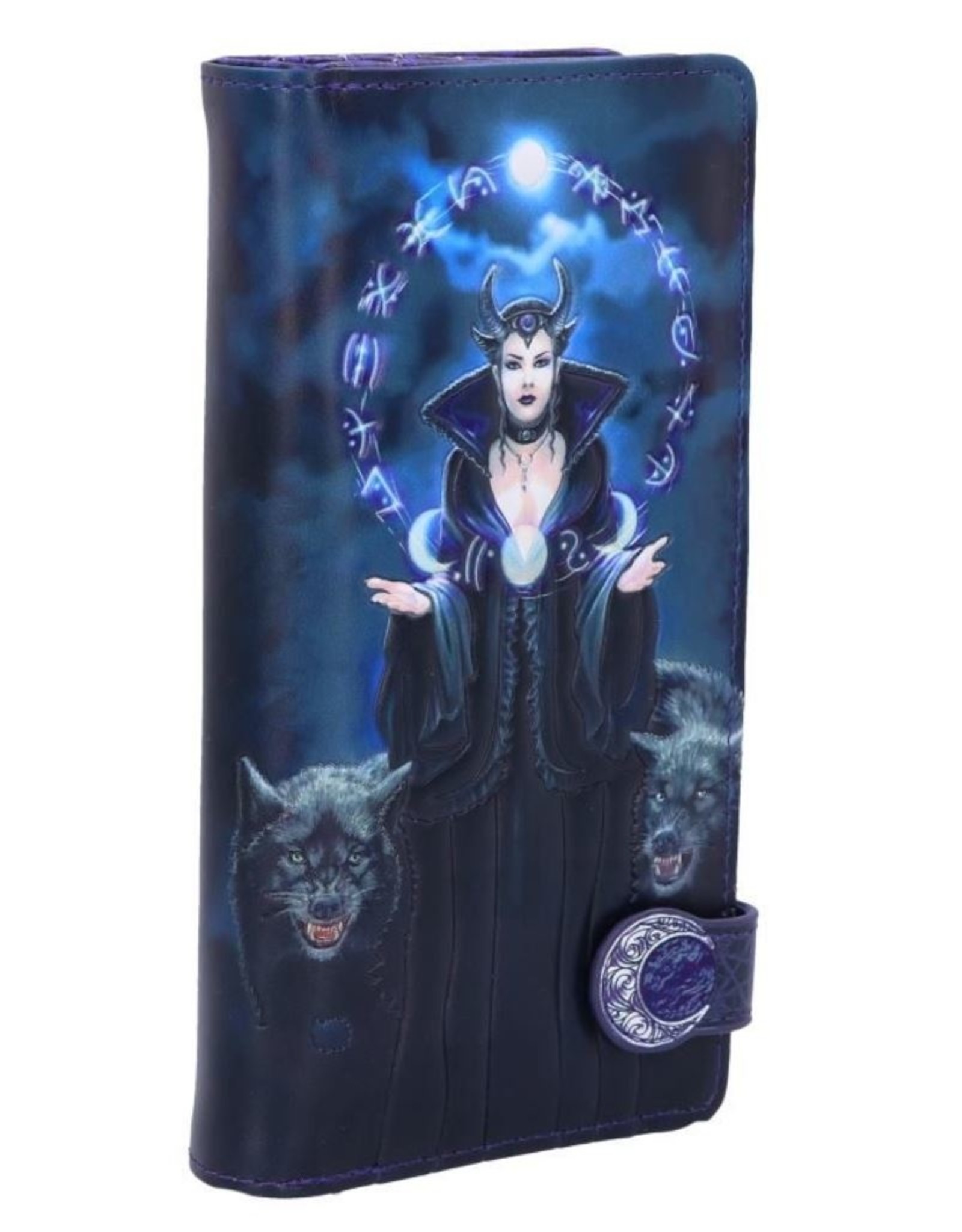 NemesisNow Gothic wallets and purses - Moon Witch Embossed Purse Anne Stokes