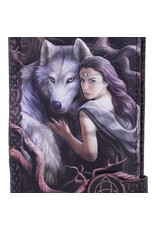 NemesisNow Gothic portemonnees - Soul Bond  Wolf Reliëf Portemonnee Anne Stokes