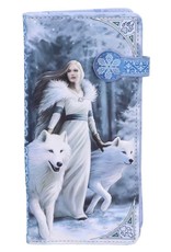 NemesisNow Gothic portemonnees - Winter Guardians Wolf reliëf Portemonnee Anne Stokes