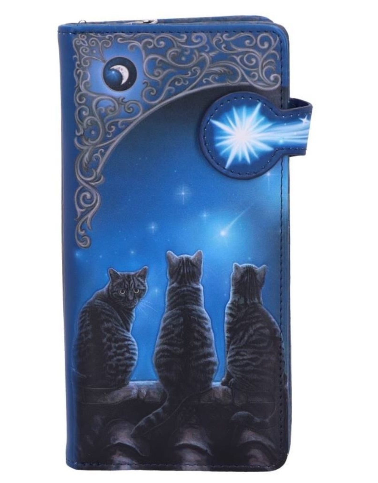 NemesisNow Gothic portemonnees - Wish Upon a Star relief portemonnee Katten Lisa Parker