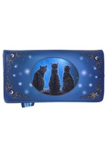 NemesisNow Gothic wallets and purses - Wish Upon a Star Embossed Purse Cats Lisa Parker