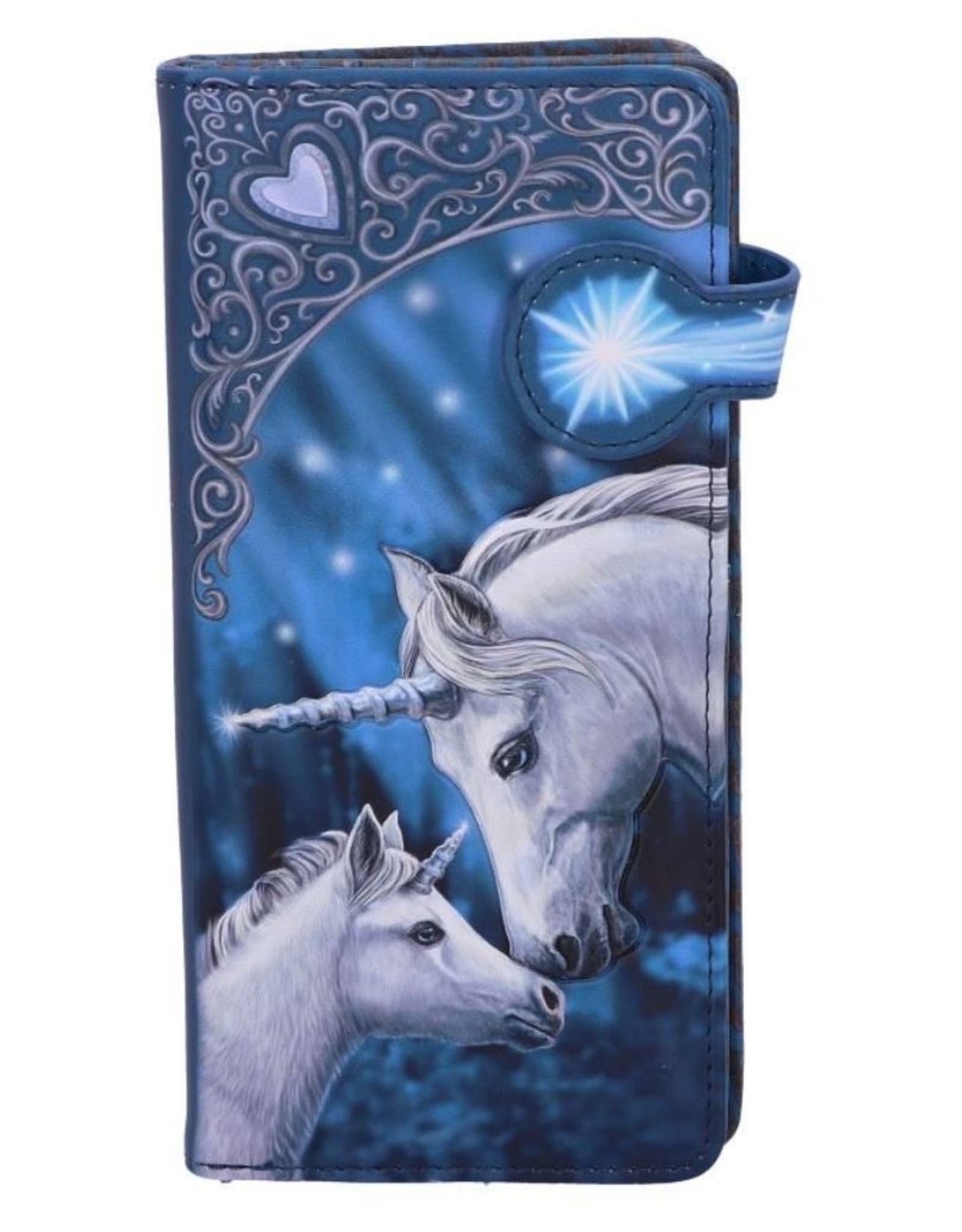 NemesisNow Gothic portemonnees - Sacred Love relief portemonnee Unicorn Lisa Parker