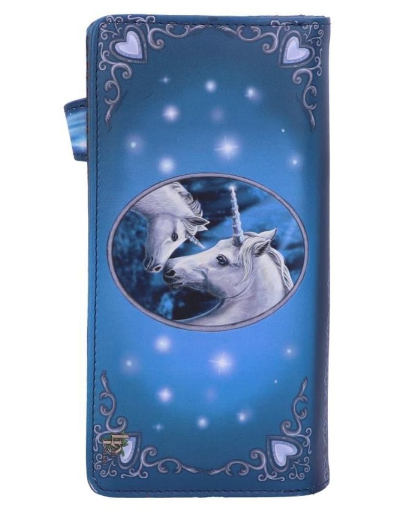 NemesisNow Gothic portemonnees - Sacred Love relief portemonnee Unicorn Lisa Parker