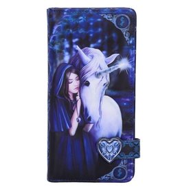 NemesisNow Anne Stokes Solace Portemonnee met reliëf Gothic Unicorn