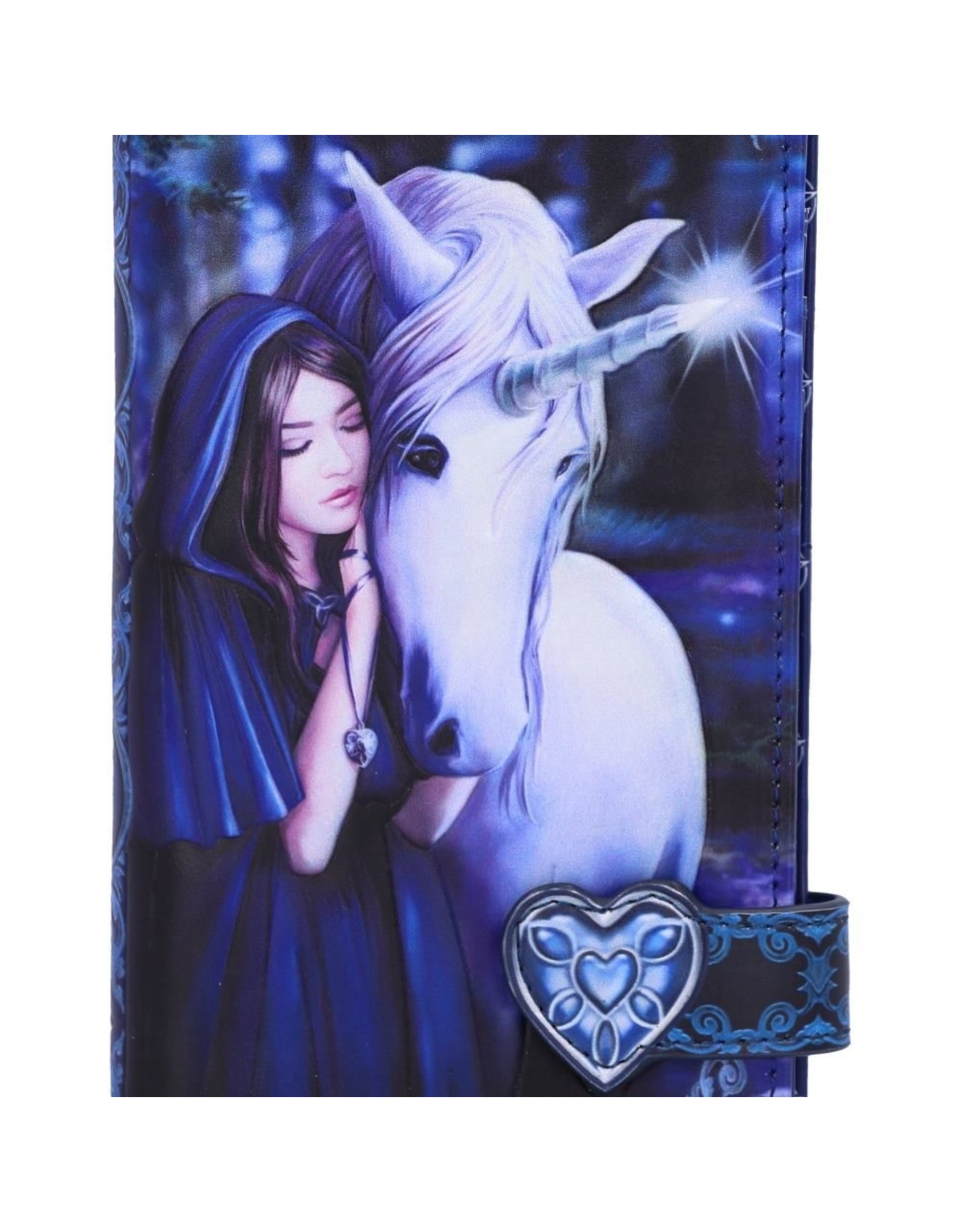 NemesisNow Gothic wallets and purses - Anne Stokes Solace Embossed Purse Gothic Unicorn Wallet