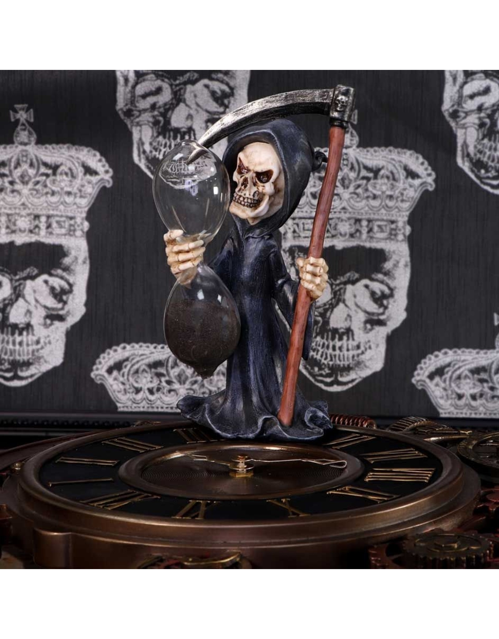 Alator Giftware & Lifestyle - Out of Time Cartoon Grim Reaper Sand Timer 20.5cm