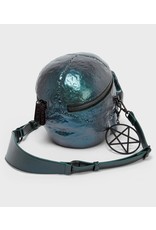 Killstar Gothic bags Steampunk bags - Killstar skull bag Grave Digger Green Oil Slick