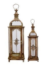 Trukado Miscellaneous - A Pair of Tin Lanterns Baroque