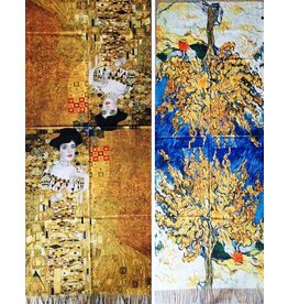 Gustav Klimt Adèle Bloch-Bauer Shawl double-sided