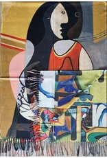 Miscellaneous - Pablo Picasso shawl Seated Woman double sided print