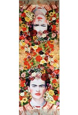 Trukado Miscellaneous - Frida Kahlo sjaal dubbelzijdig - 180cm x 70cm