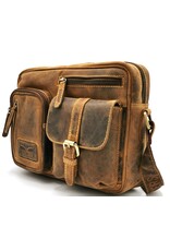 Hunters Leather Shoulder bags  Leather crossbody bags - Hunters Shoulder bag Hunter Buffalo Leather