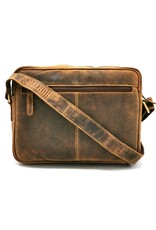 Hunters Leren schoudertassen Leren crossbody tassen - Hunters Schoudertas Hunter Buffelleer