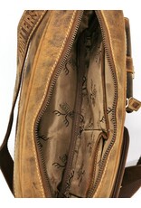 Hunters Leren schoudertassen Leren crossbody tassen - Hunters Schoudertas Hunter Buffelleer