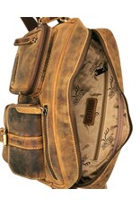 Hunters Leren schoudertassen Leren crossbody tassen - Hunters Schoudertas Hunter Buffelleer