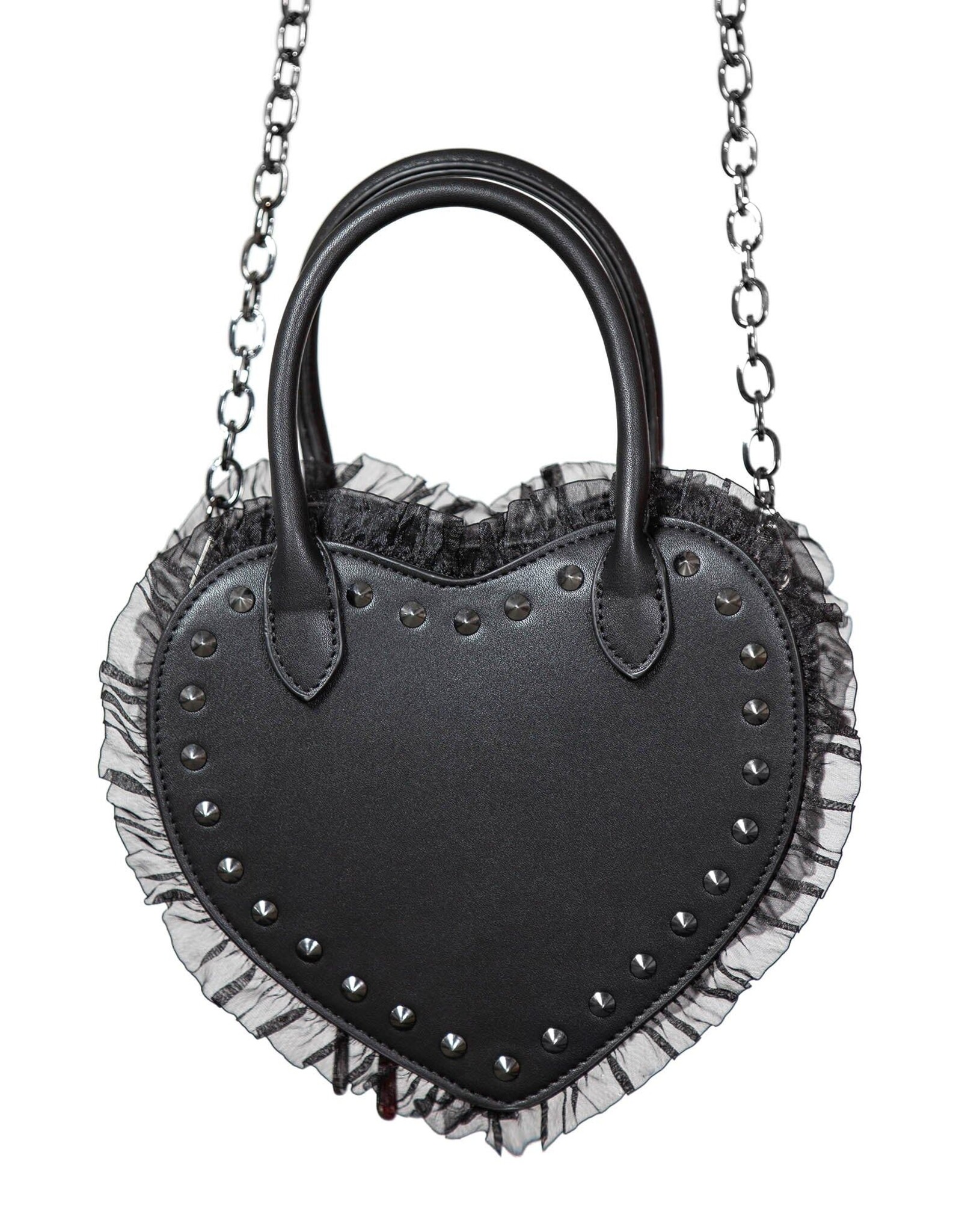 Killstar Gothic bags Steampunk bags - Killstar Babydoll Heart handbag