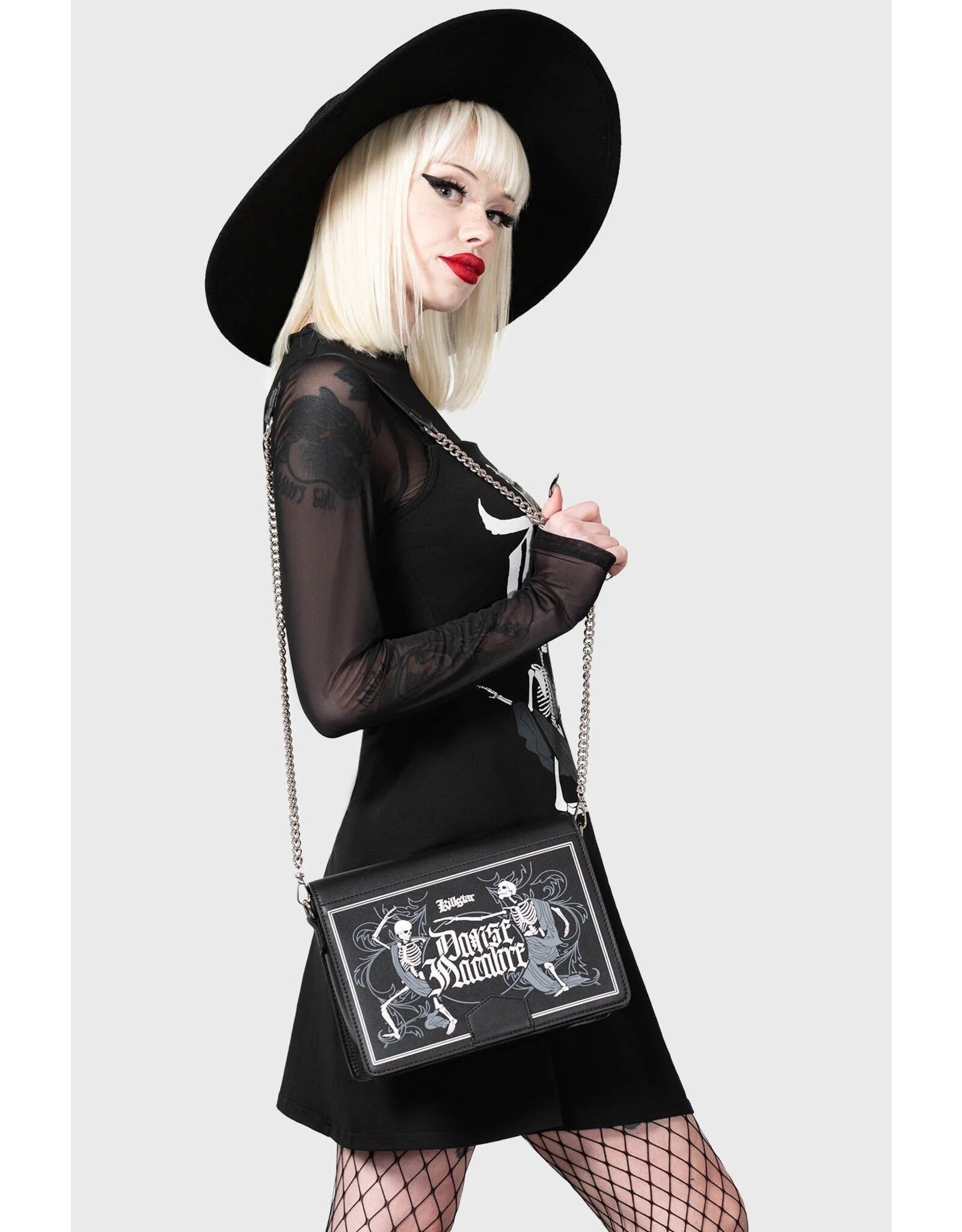 Killstar Gothic bags Steampunk bags - Killstar La Danse handbag