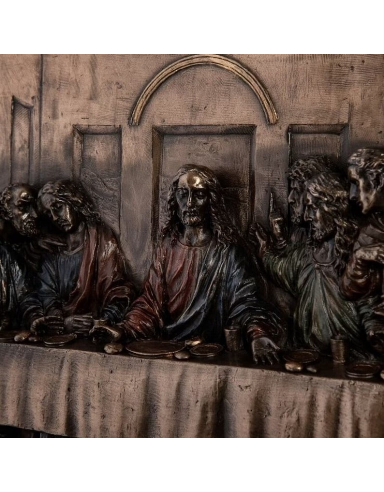 Veronese Design Giftware & Lifestyle - The Last Supper bronzed Veronese Design