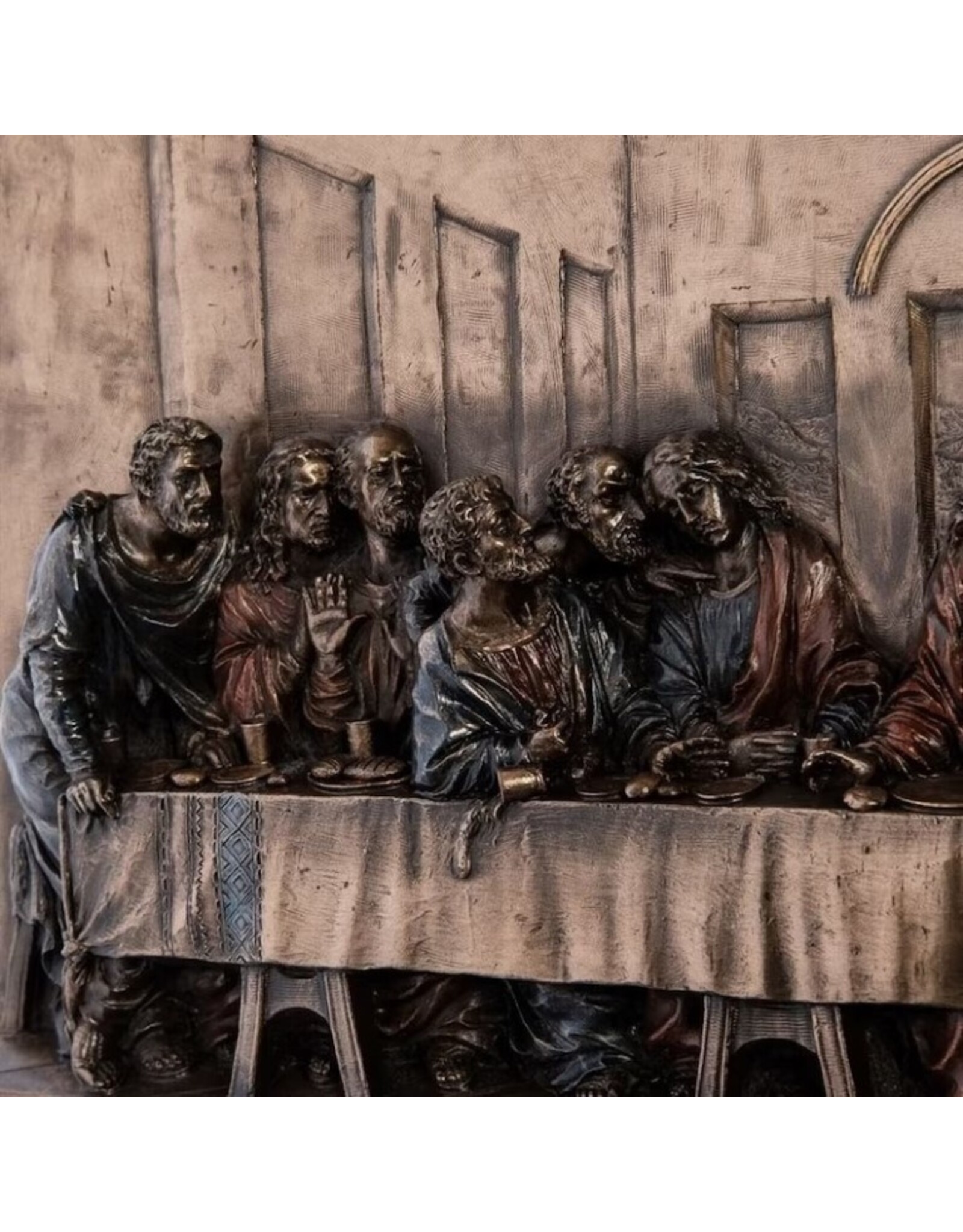 Veronese Design Giftware & Lifestyle - The Last Supper bronzed Veronese Design