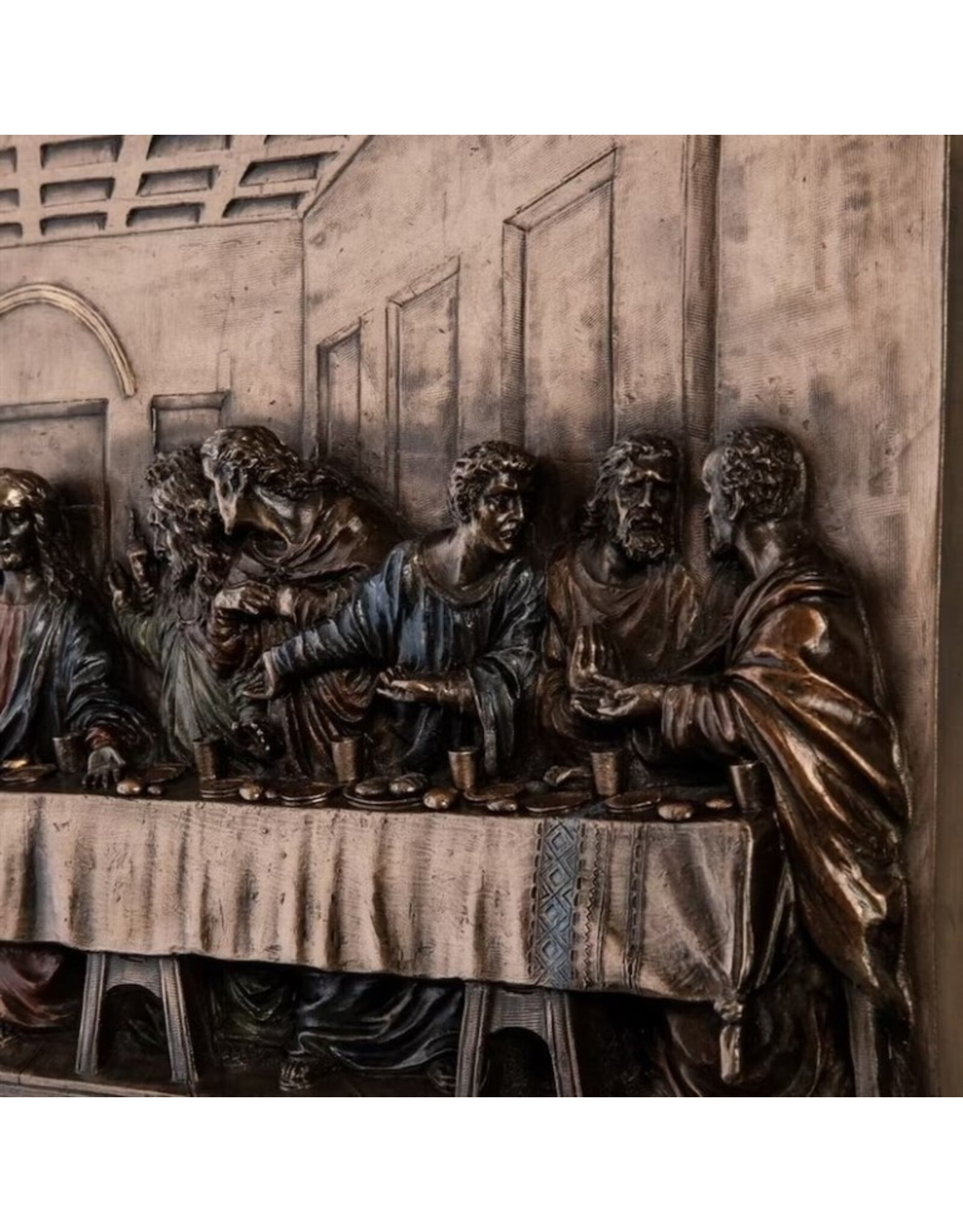 Veronese Design Giftware & Lifestyle - The Last Supper bronzed Veronese Design