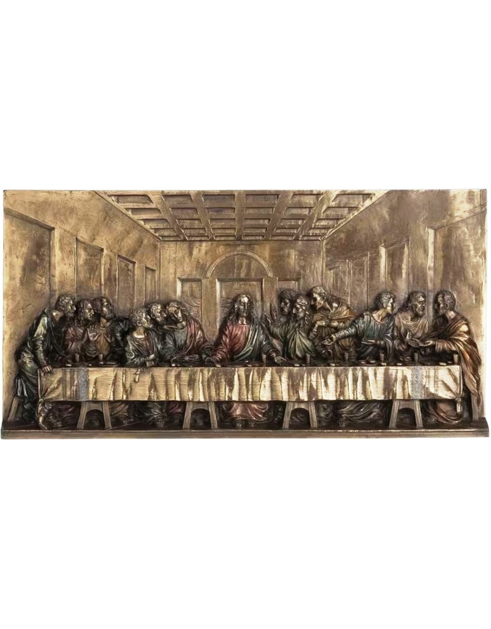 Veronese Design Giftware & Lifestyle - The Last Supper bronzed Veronese Design