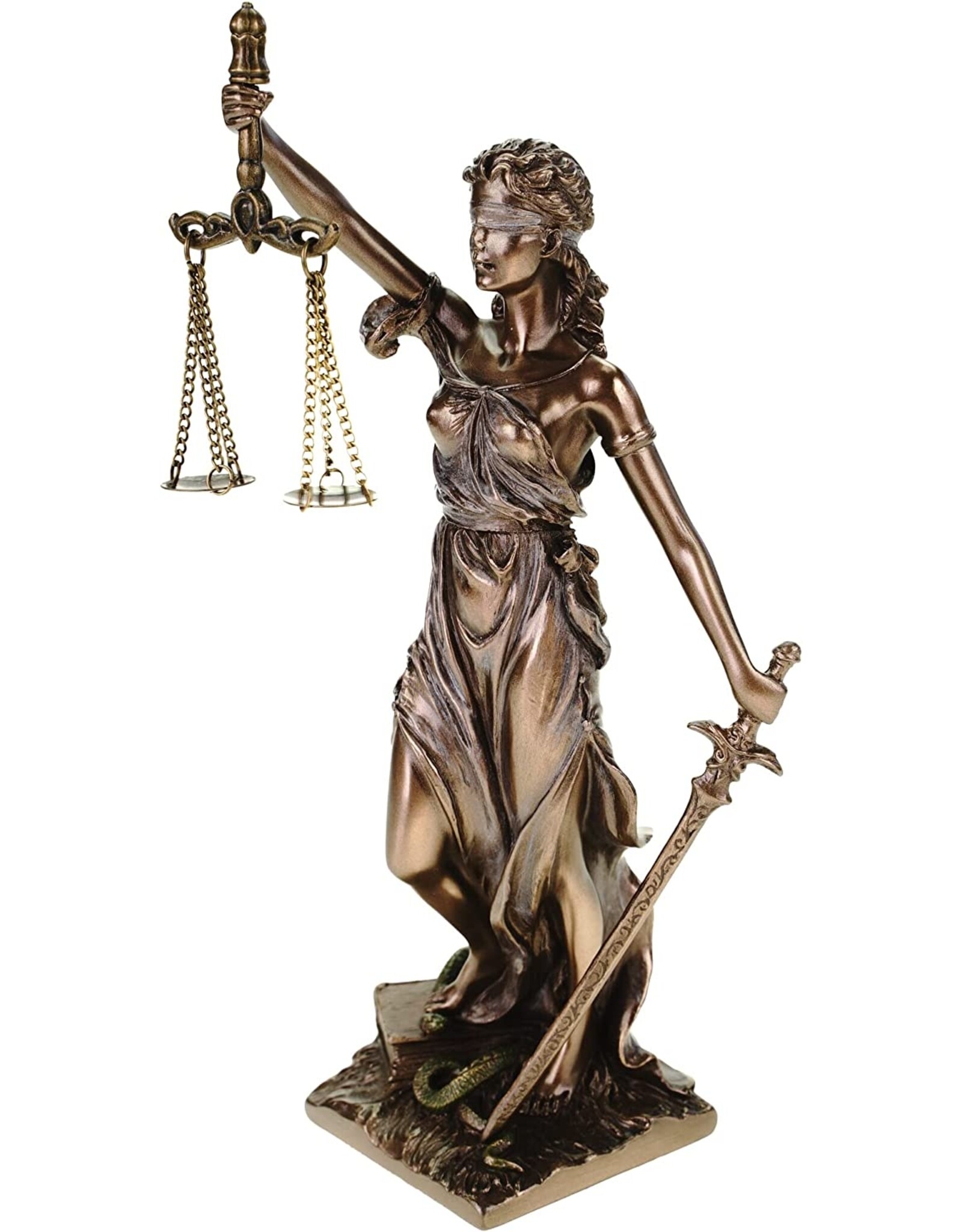 Veronese Design Giftware Figurines Collectables - Justice Roman Goddess of Justice Veronese Design