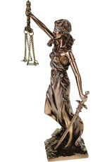 Veronese Design Giftware Beelden Collectables  - Justice Roman Goddess of Justice Veronese Design